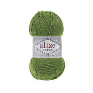 210 Пряжа Alize Extra зелений