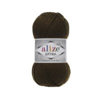 214 Пряжа Alize Extra оливковий зелений