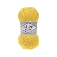 216 Пряжа Alize Extra жовтий