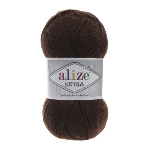 26 Пряжа Alize Extra коричневий