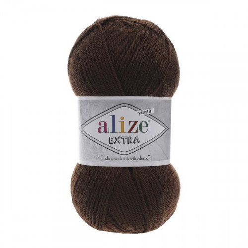 26 Пряжа Alize Extra коричневий