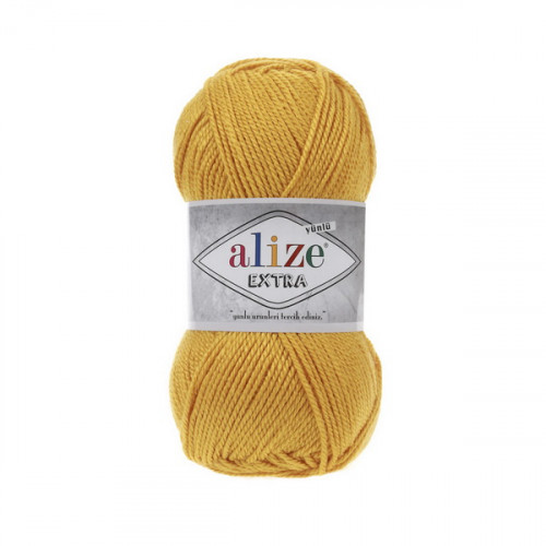 488 Пряжа Alize Extra жовтий