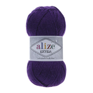 74 Пряжа Alize Extra фіолетовий