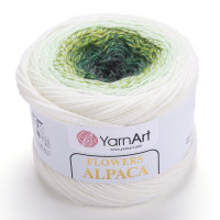 401 Пряжа YarnArt Flowers Alpaca