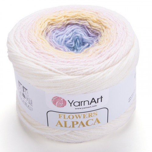 402 Пряжа YarnArt Flowers Alpaca