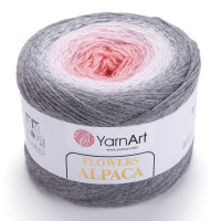 406 Пряжа YarnArt Flowers Alpaca