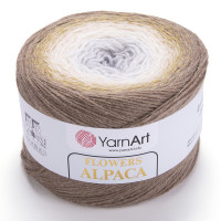 407 Пряжа YarnArt Flowers Alpaca