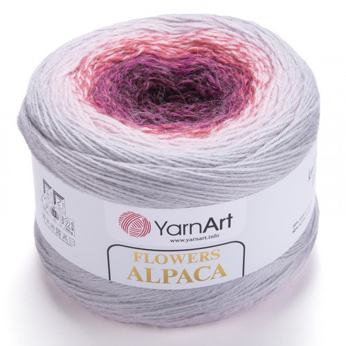 408 Пряжа YarnArt Flowers Alpaca