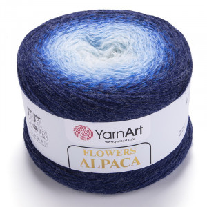 409 Пряжа YarnArt Flowers Alpaca
