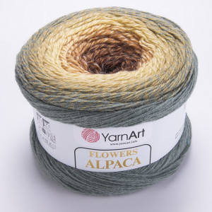 416 Пряжа YarnArt Flowers Alpaca