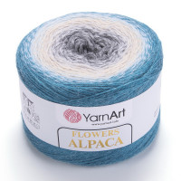 417 Пряжа YarnArt Flowers Alpaca