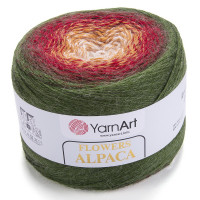 420 Пряжа YarnArt Flowers Alpaca