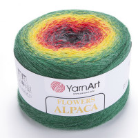 430 Пряжа YarnArt Flowers Alpaca