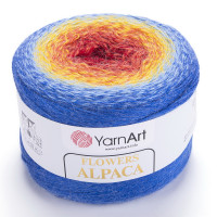 432 Пряжа YarnArt Flowers Alpaca