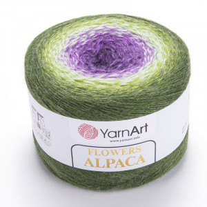 435 Пряжа YarnArt Flowers Alpaca