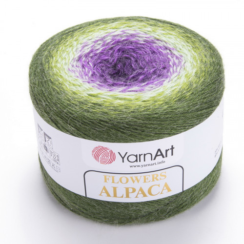435 Пряжа YarnArt Flowers Alpaca