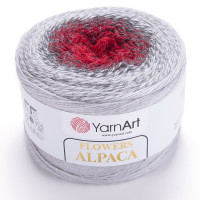 436 Пряжа YarnArt Flowers Alpaca