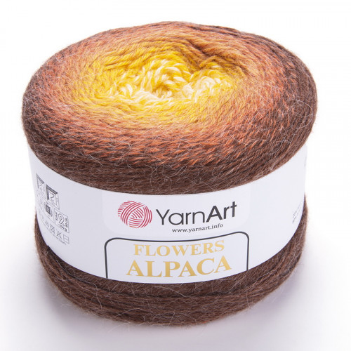 437 Пряжа YarnArt Flowers Alpaca