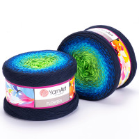 300 Пряжа YarnArt Flowers