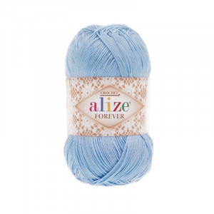 350 Пряжа Alize Forever світло-блакитний