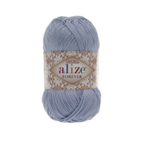 40 Пряжа Alize Forever блакитний