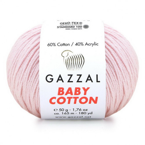 3411 Пряжа Gazzal Baby Cotton