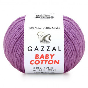 3414 Пряжа Gazzal Baby Cotton