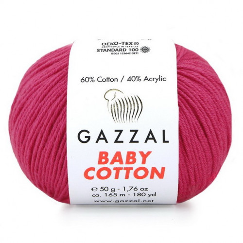 3415 Пряжа Gazzal Baby Cotton