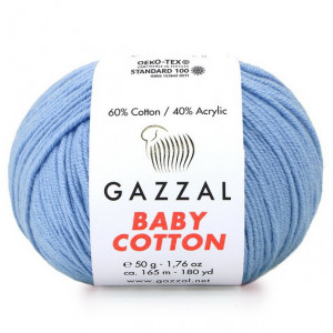 3423 Пряжа Gazzal Baby Cotton