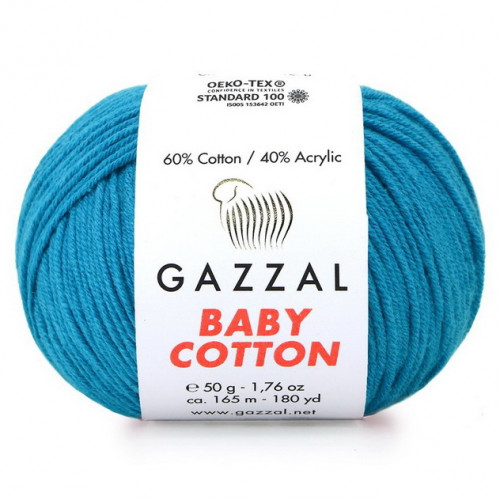 3428 Пряжа Gazzal Baby Cotton