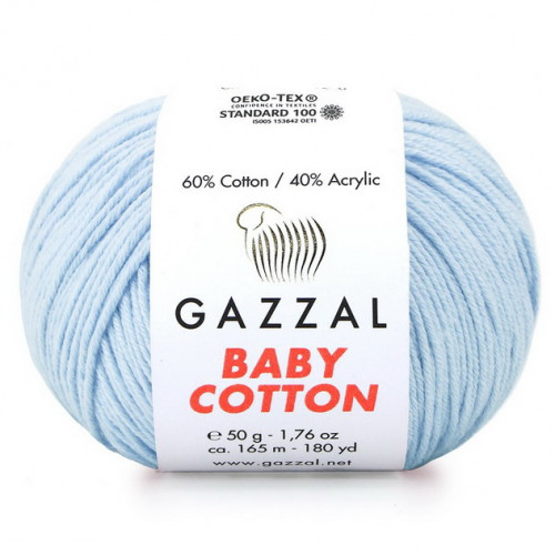 3429 Пряжа Gazzal Baby Cotton