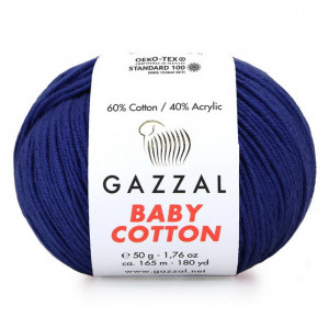 3438 Пряжа Gazzal Baby Cotton