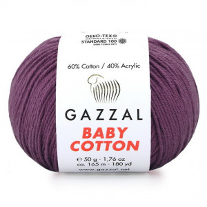 3441 Пряжа Gazzal Baby Cotton