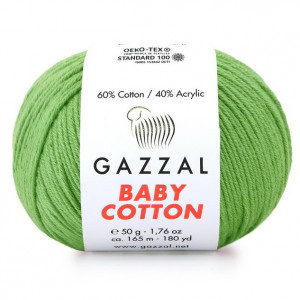3448 Пряжа Gazzal Baby Cotton