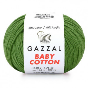 3449 Пряжа Gazzal Baby Cotton