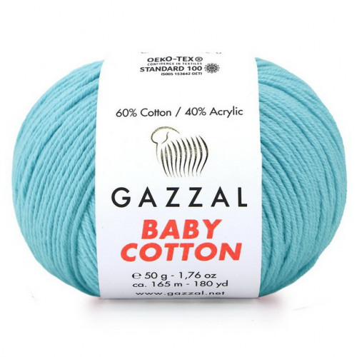 3451 Пряжа Gazzal Baby Cotton