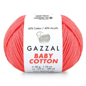 3460 Пряжа Gazzal Baby Cotton