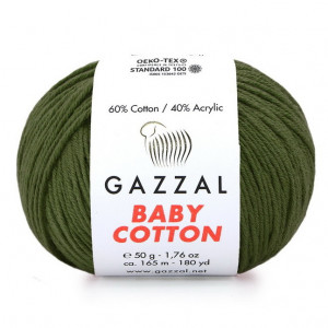 3463 Пряжа Gazzal Baby Cotton