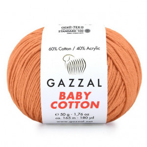 3465 Пряжа Gazzal Baby Cotton
