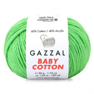 3466 Пряжа Gazzal Baby Cotton