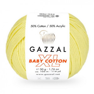 3413 Пряжа Gazzal Baby Cotton XL
