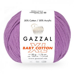 3414 Пряжа Gazzal Baby Cotton XL