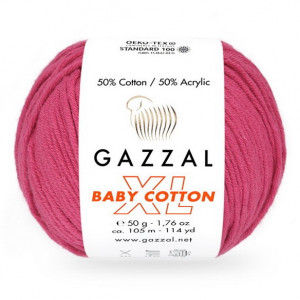 3415 Пряжа Gazzal Baby Cotton XL