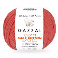 3418 Пряжа Gazzal Baby Cotton XL