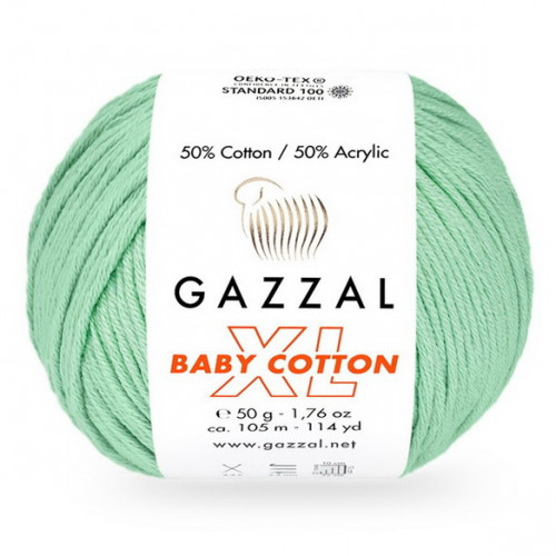 3425 Пряжа Gazzal Baby Cotton XL