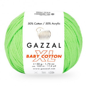 3427 Пряжа Gazzal Baby Cotton XL