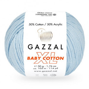 3429 Пряжа Gazzal Baby Cotton XL
