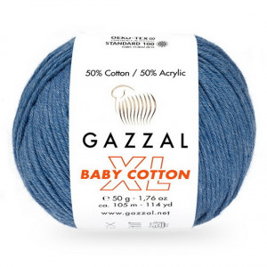 3431 Пряжа Gazzal Baby Cotton XL