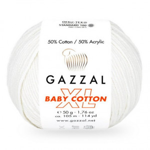 3432 Пряжа Gazzal Baby Cotton XL