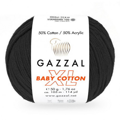 3433 Пряжа Gazzal Baby Cotton XL
